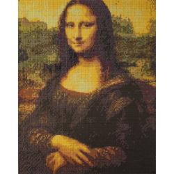 Craft Sensations Diamond painting voor volwassenen | Mona Lisa diamond painting | Formaat 40 X 50 CM | Knutselpakket volwassenen